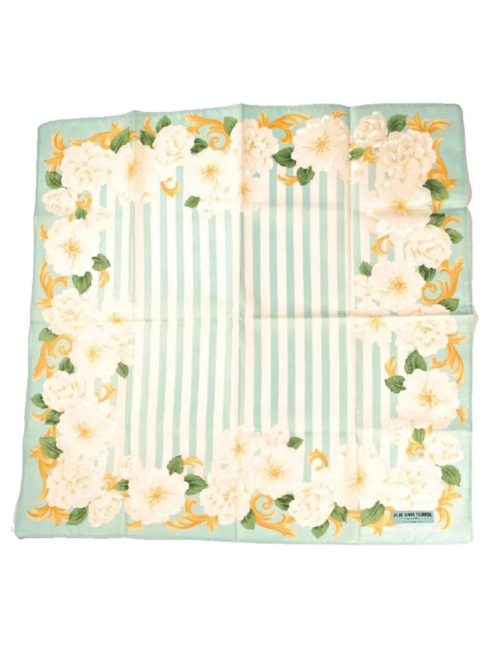 NWT 49AV Junko Shimada Cotton Floral Scarf
